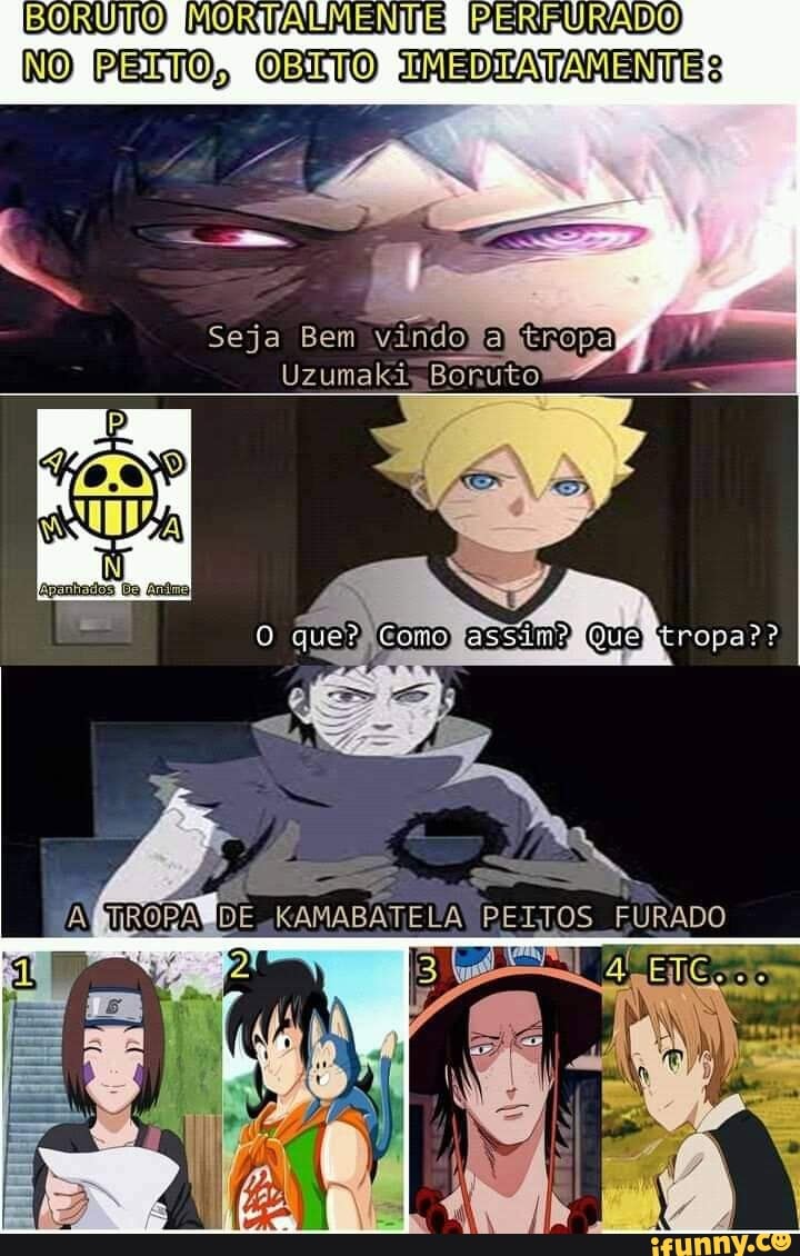 Mas não me peça assistir Boruto - iFunny Brazil