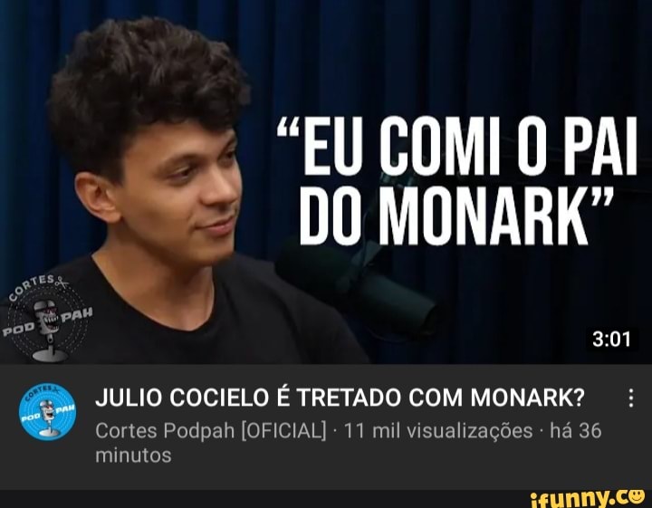 OROCHINHO PUT# COM O TWEET DO MONARK! 