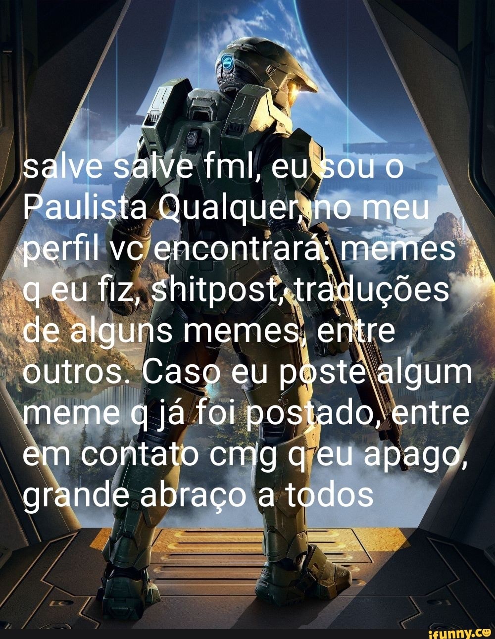 SALVE SALVE VOCÊ QUE CHEGOU NO MEU PERFIL AQUI EU POSTO MEMES DE ANIMES, DO  E QUTROS - iFunny Brazil