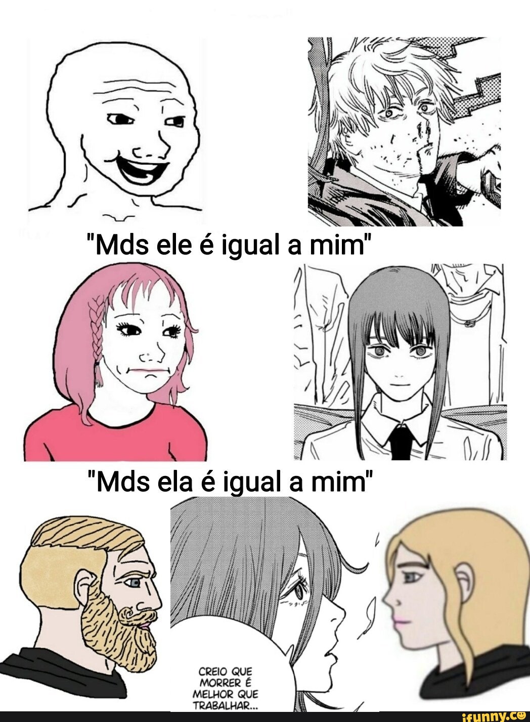 Desenho do giga Chad q meu amigo fez - iFunny Brazil