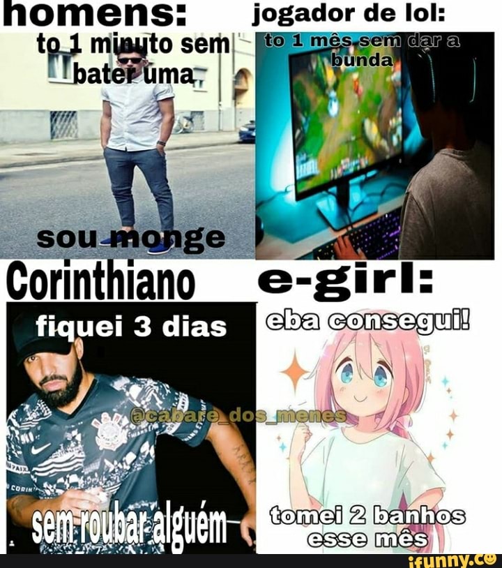 Não é nada, só queria saber se alguém quer jogar LoL comigo por que sou  muito solitário Tenho 16 anos e uso funny - iFunny Brazil