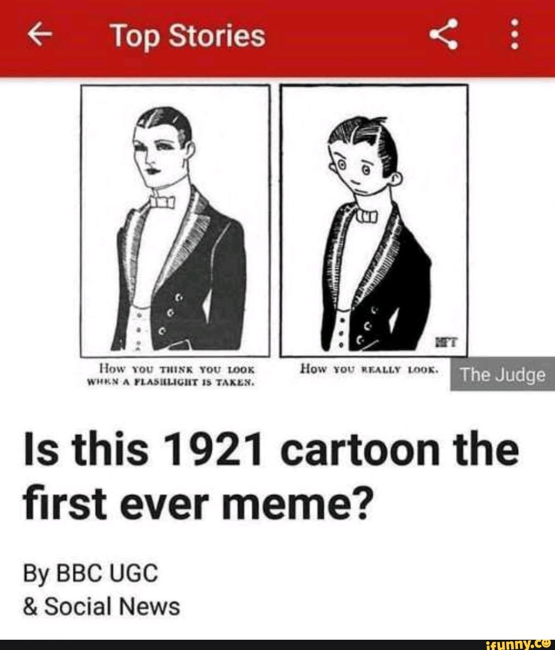 Is this 1921 cartoon the first ever meme? - BBC News