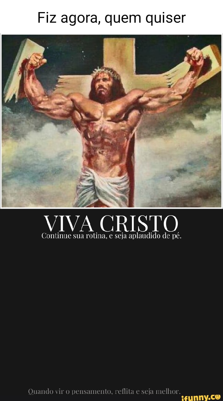 Dos dias um personagem aleatório com uma mi aleatória Jesus CRISTO - iFunny  Brazil