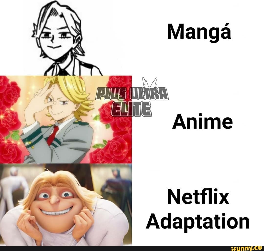 Manga Anime Netflix Adaptation - iFunny Brazil