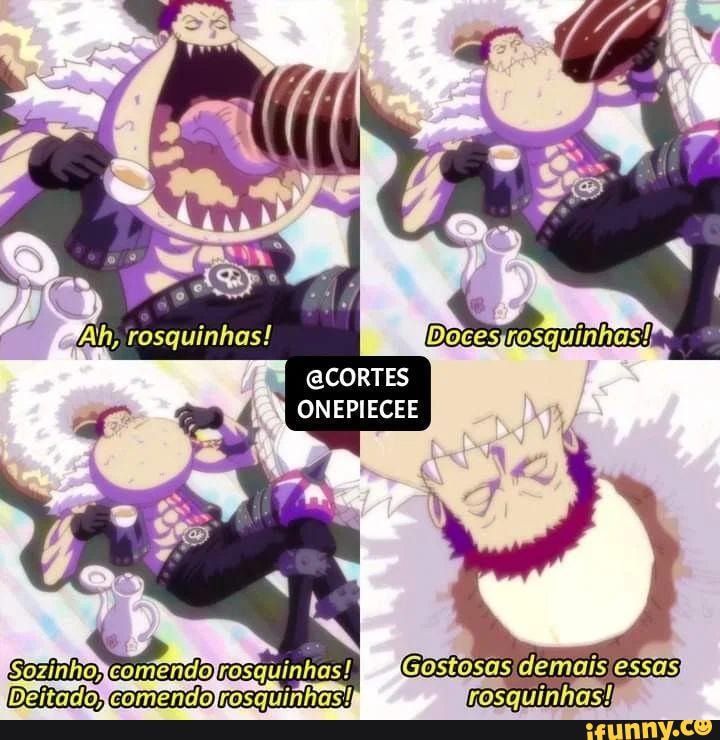 Todo Dia o Katakuri comendo rosquinha