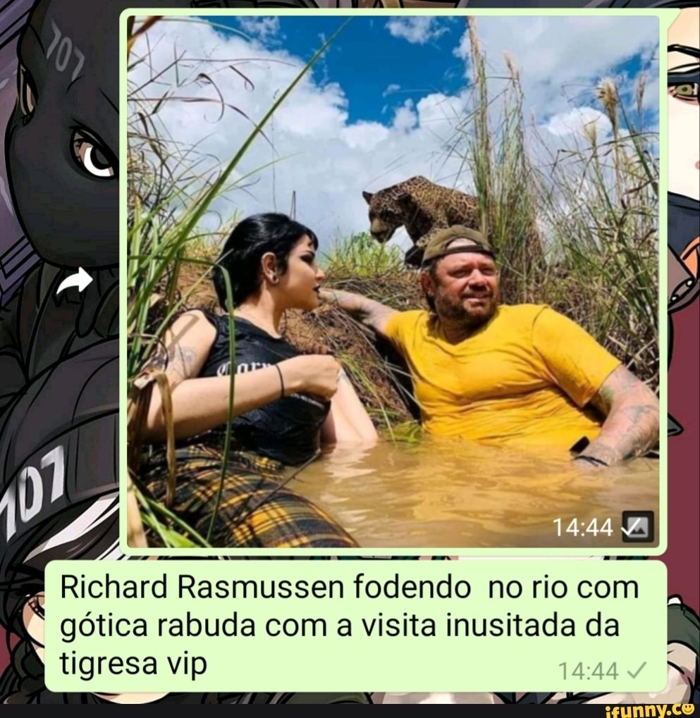 Gótica rabuda com a visita inusitada da tigresa vip - iFunny Brazil