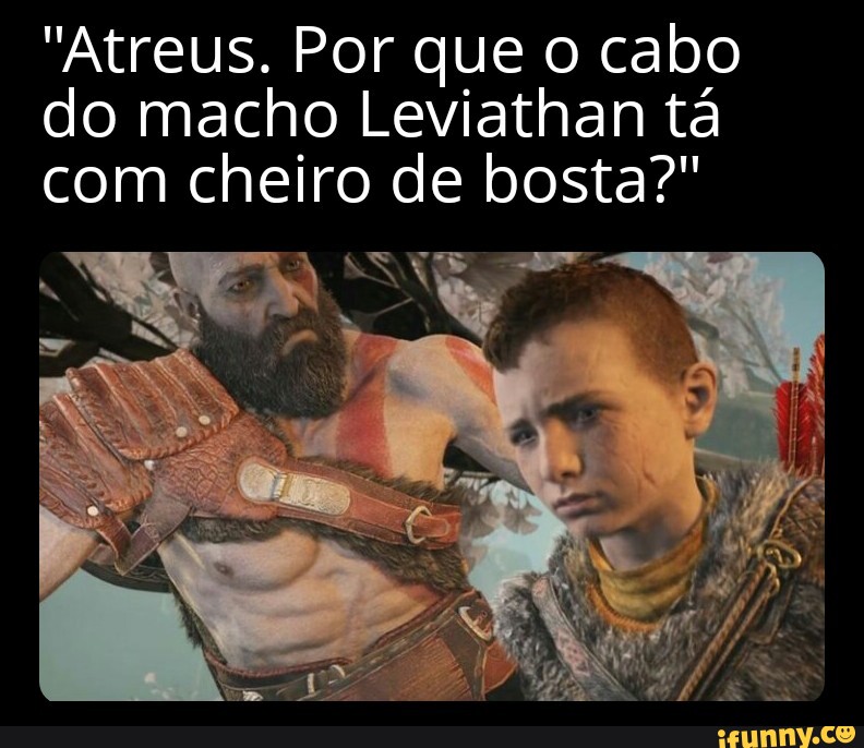 Leaked God Of War DLC footage of Kratos' Spartan Rage after finding Atreus'  on the verge of death - iFunny Brazil