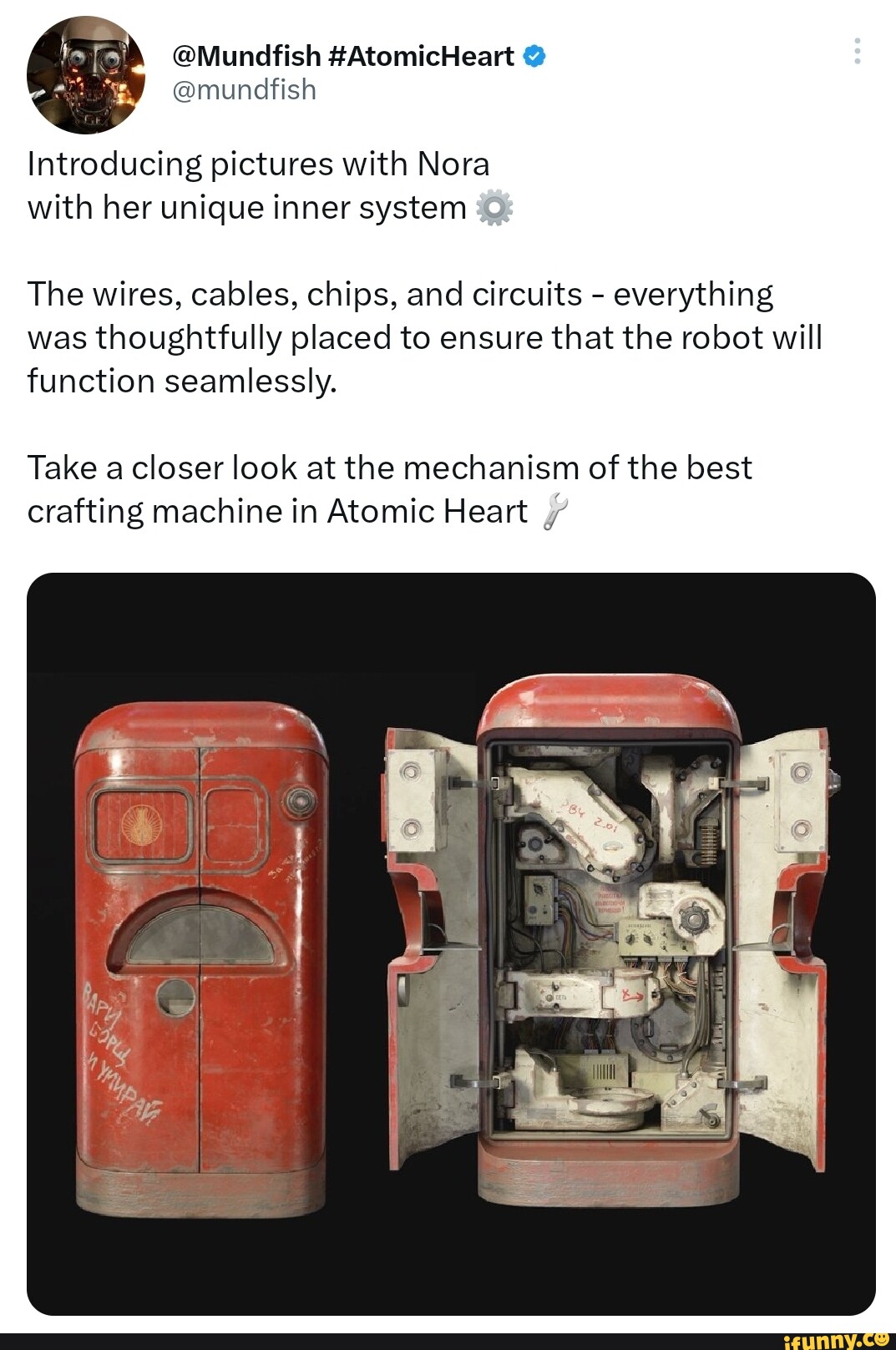 NORA the Horny Vending Machine Is Atomic Heart in a Nutshell