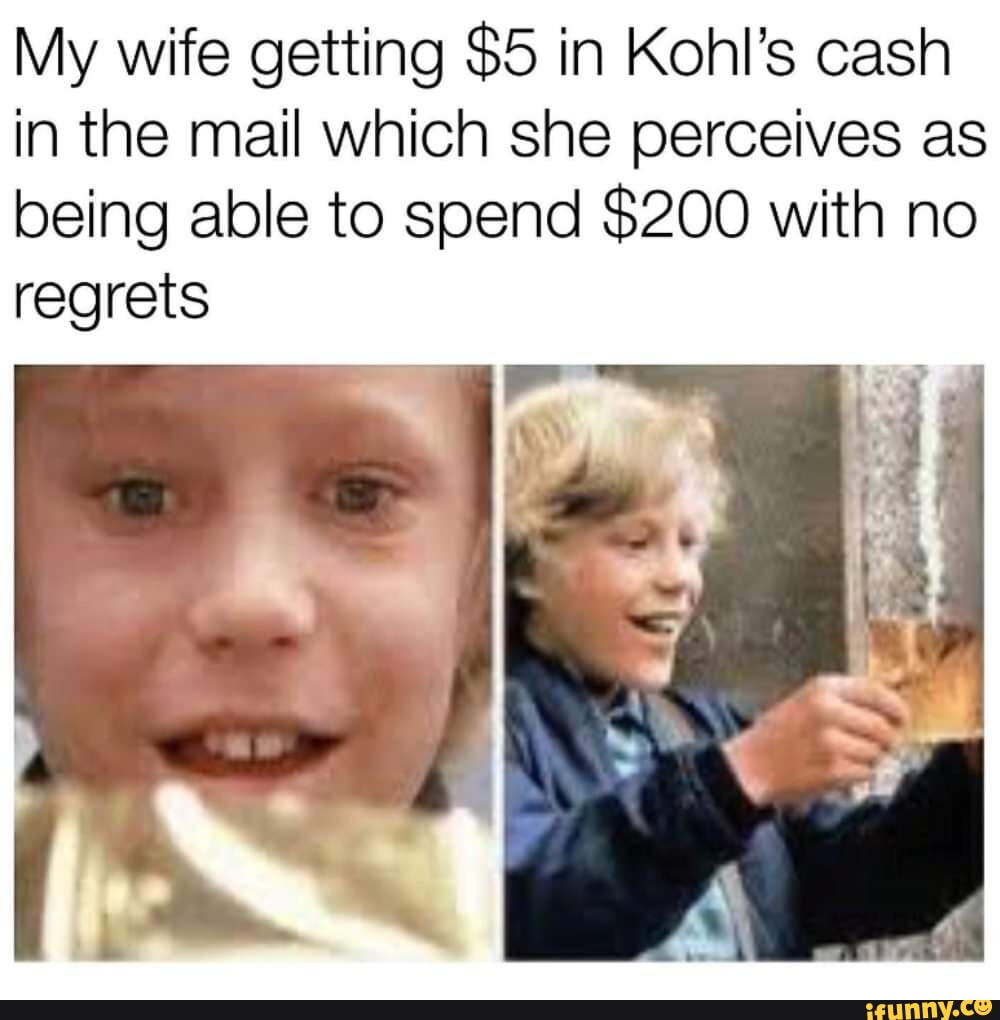 You just know this dude is rolling in Kohl's Cash - iFunny Brazil