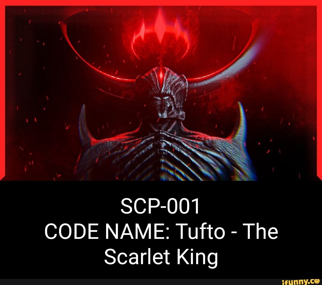 SCP-001: The Scarlet King