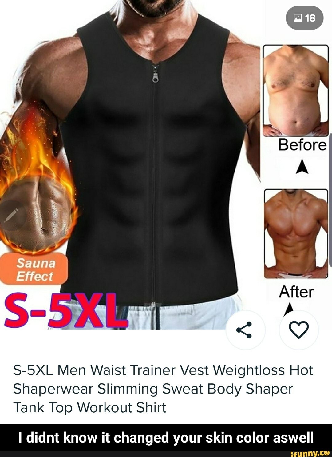 Men Waist Trainer - Slimming Tank Top