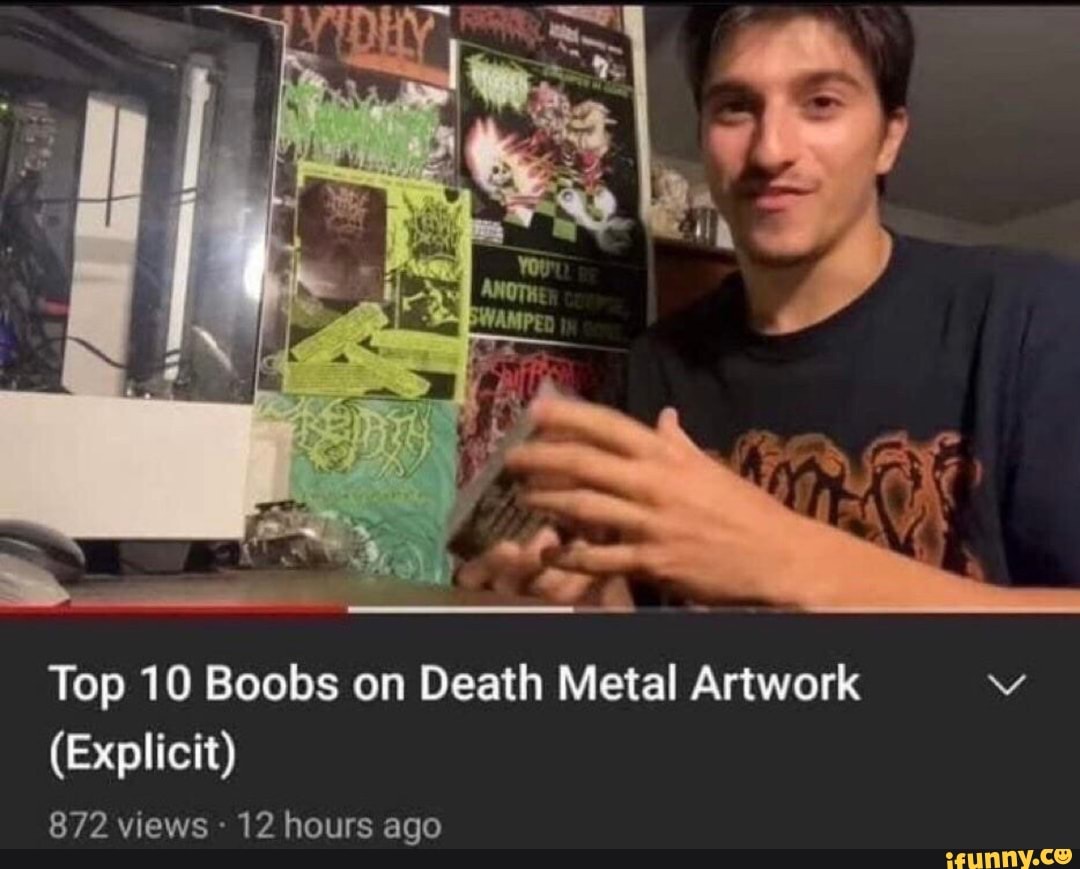 Top 10 Boobs on Death Metal Artwork (Explicit) 872 views 12 hours ago -  iFunny Brazil