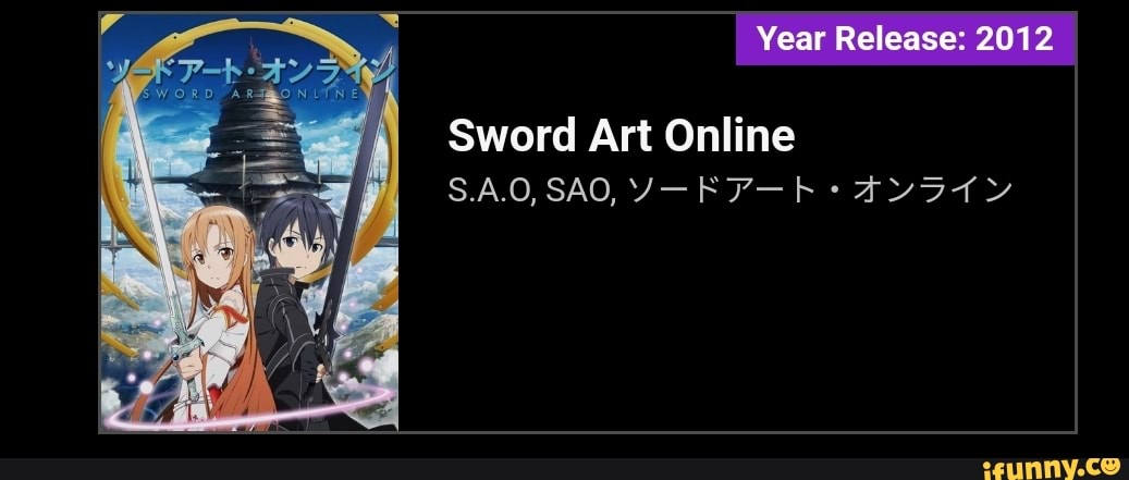 Sword Art Online (2012)