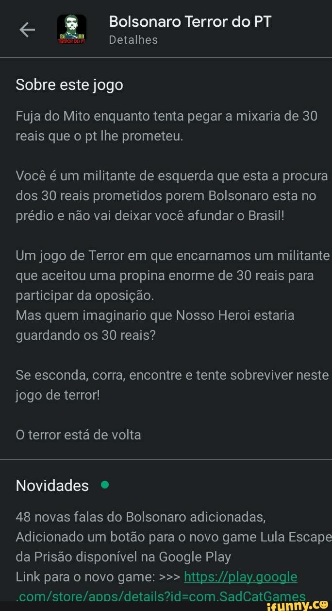 Lula Escape da Prisão – Apps no Google Play