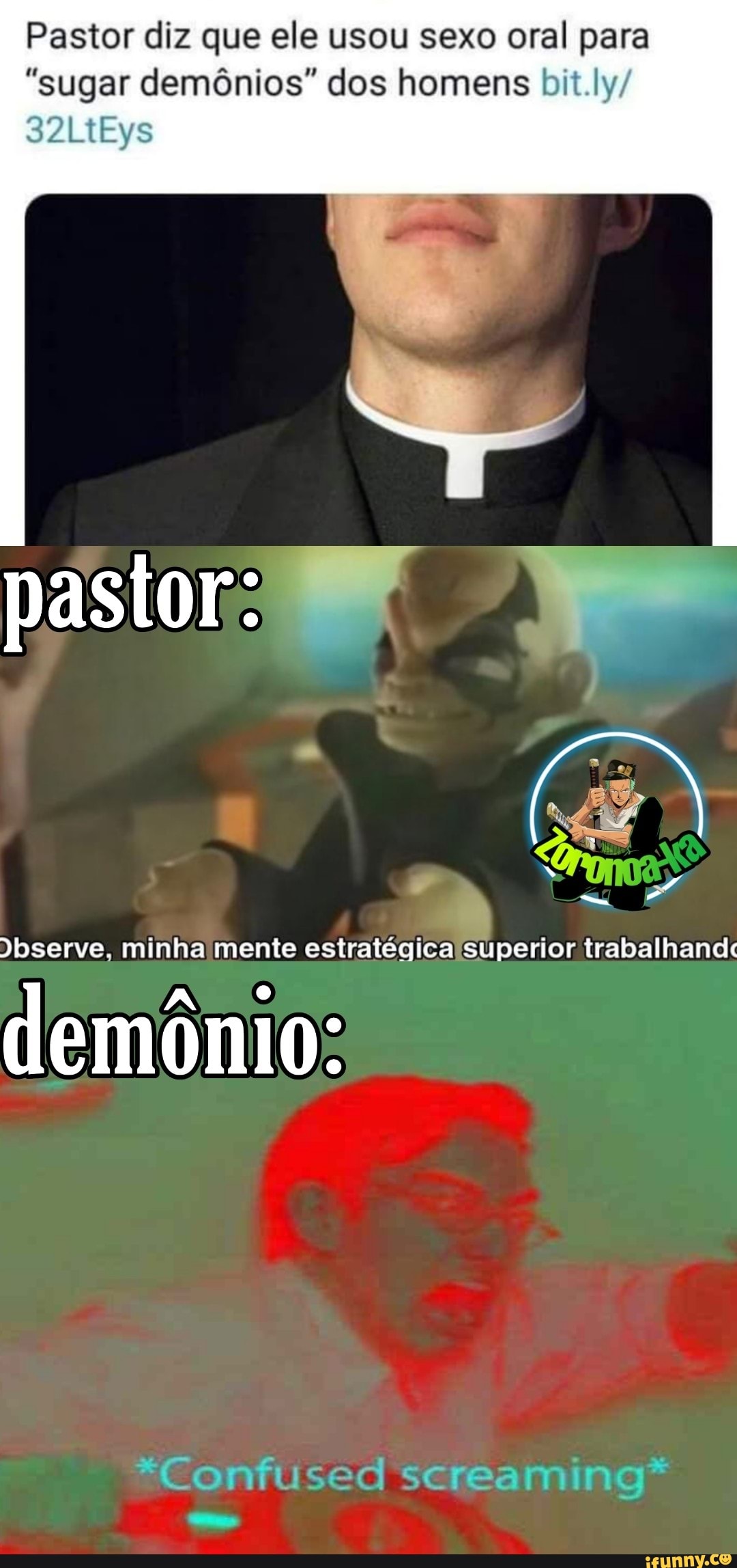 Pastor diz que ele usou sexo oral para 