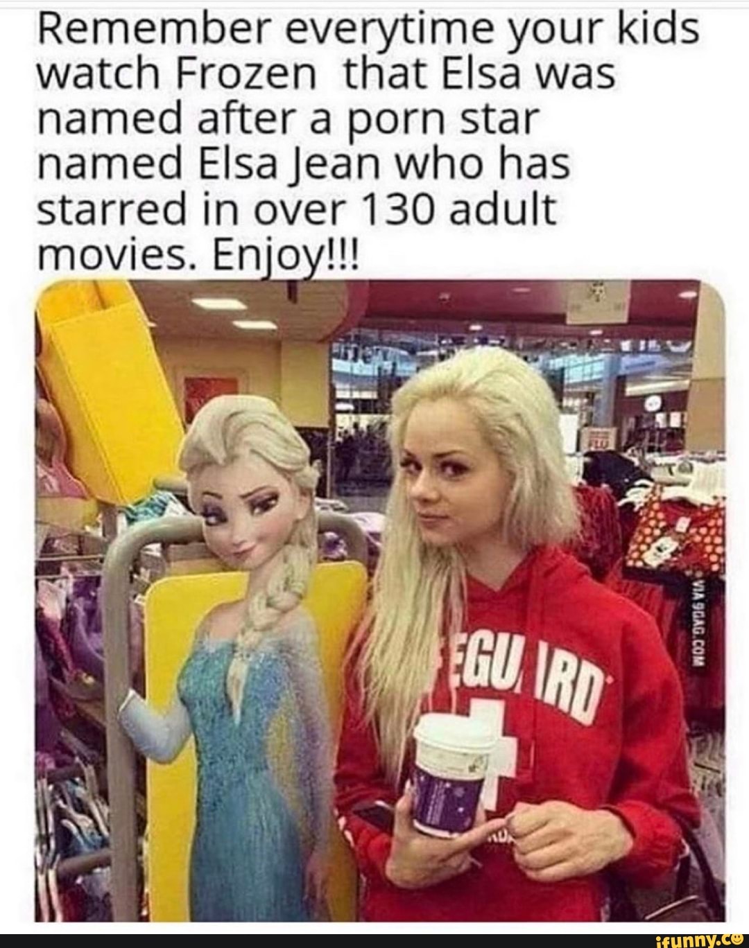 Elsa porn star frozen
