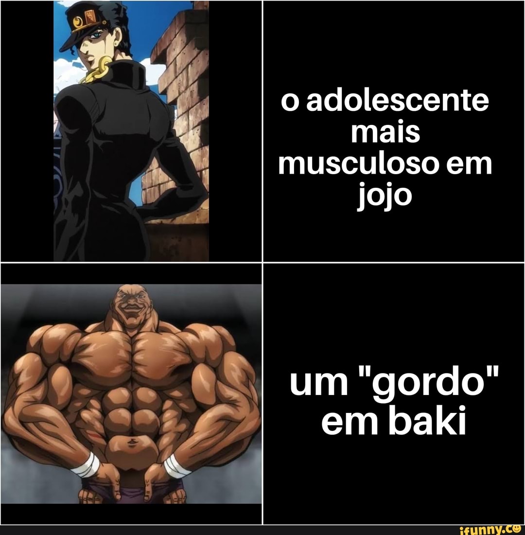 O adolescente mais musculoso em jojo I um 