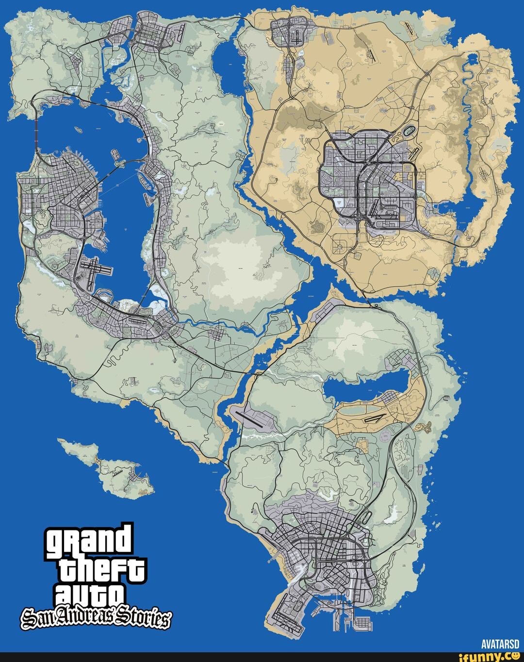 SANFIERRO LAS VENTURAS LOS SANTOS VICE CITY - iFunny Brazil