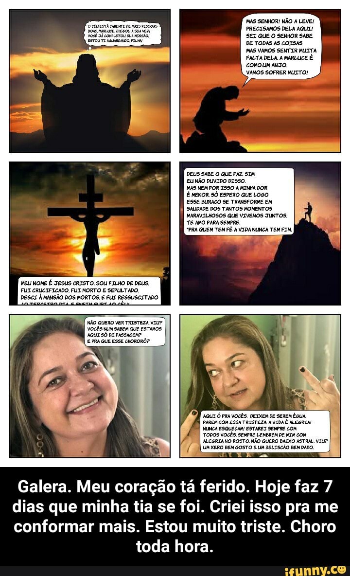 TRISTE! MUITO TRISTE!  Eu quero Cristo em minha vida!