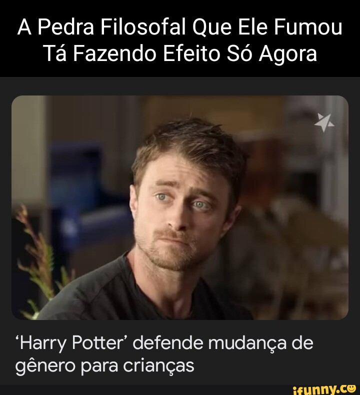 O cara é mais Harry Potter que o Harry potter - Ah Negão!