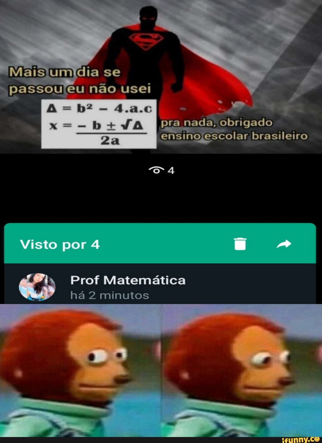 Os memes que o professor de matématica dá risada - iFunny Brazil