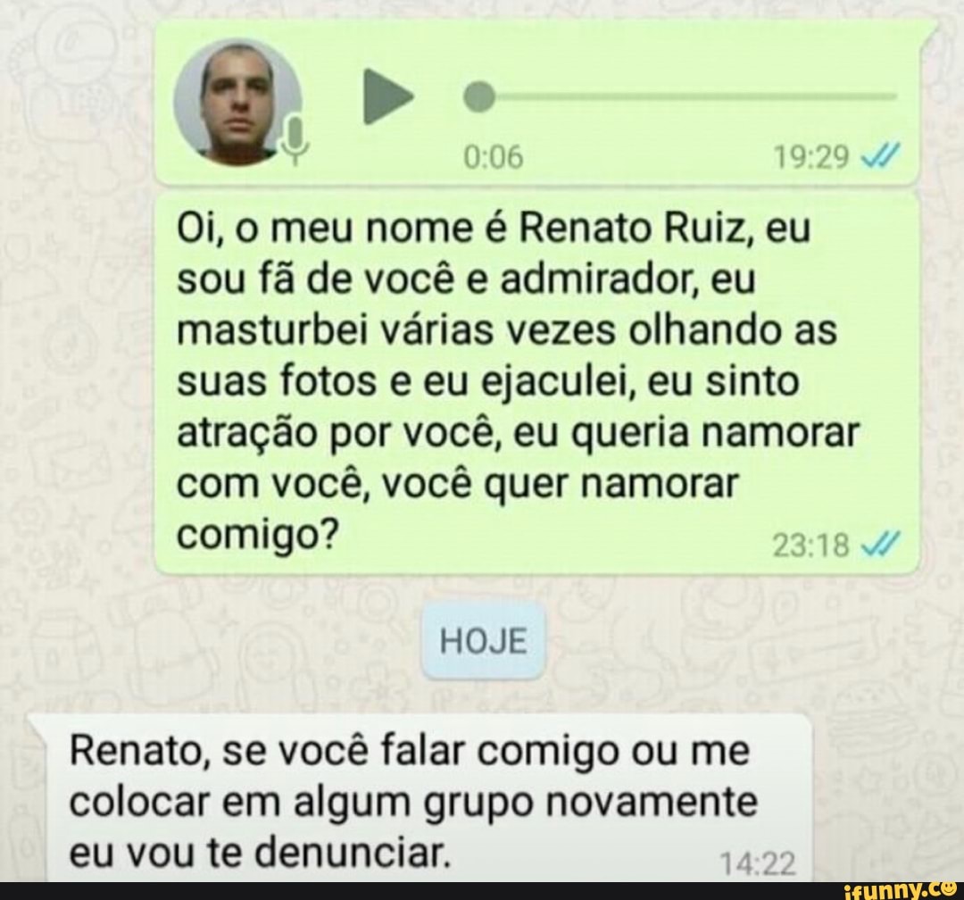 POSSO ENTRAR NA SUA CASA? Compartilhe e diga amém se você aceita a presença  de Renato Ruiz na sua vida - iFunny Brazil