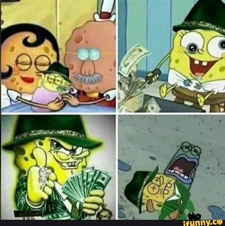 Bob esponja agiota - iFunny Brazil