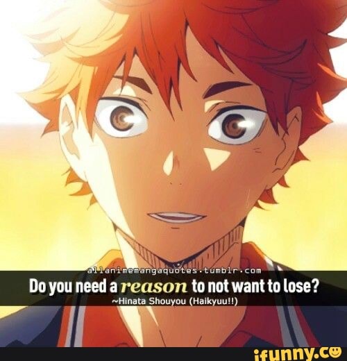 HAIKYUU!!. “Do you need a reason to not want to…