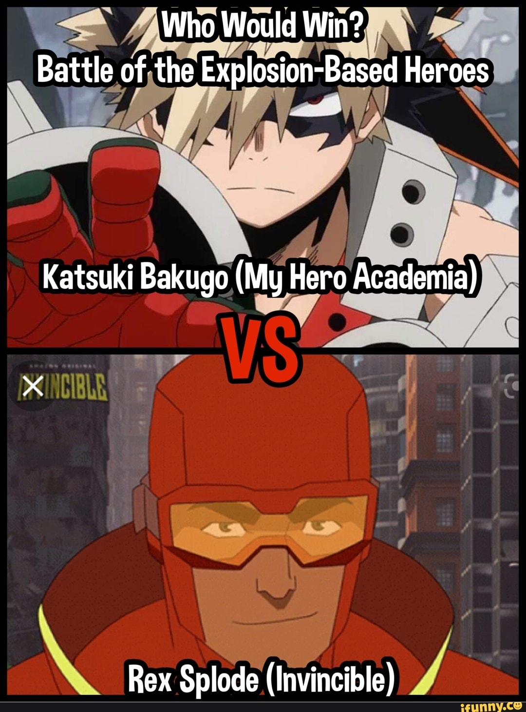 Who Would Win? Battle of the Explosion: 