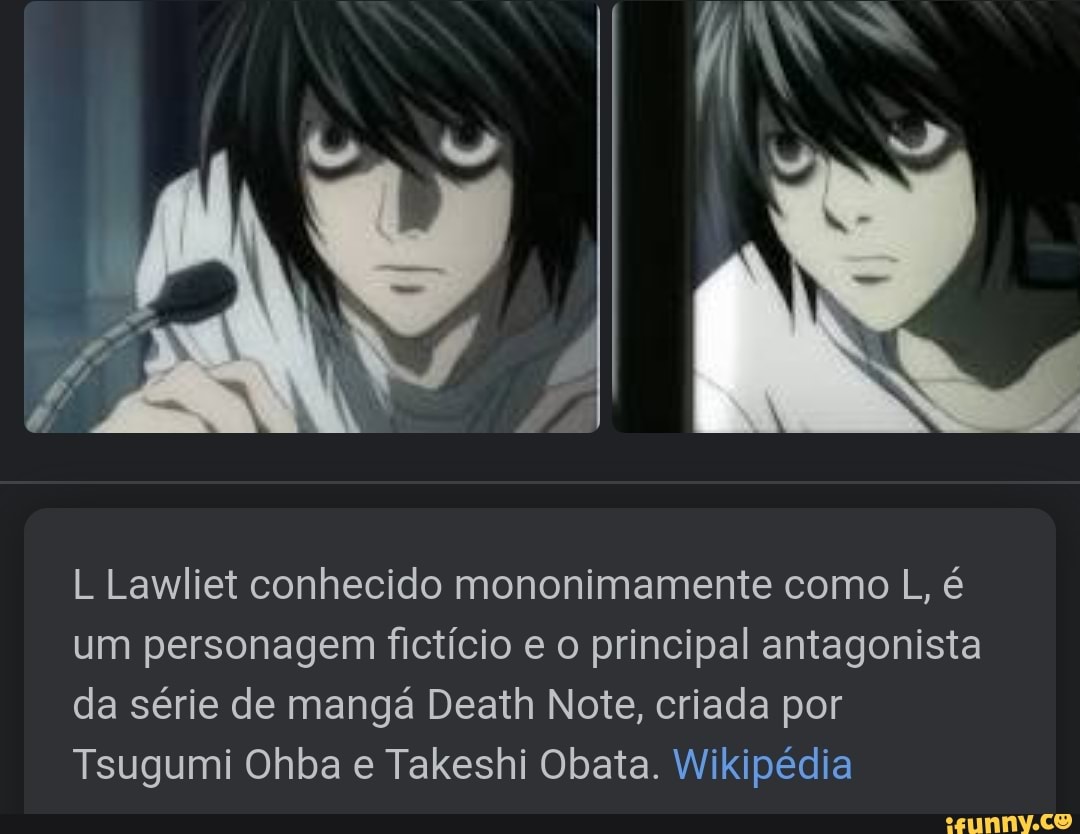 L (Death Note) - Wikipedia