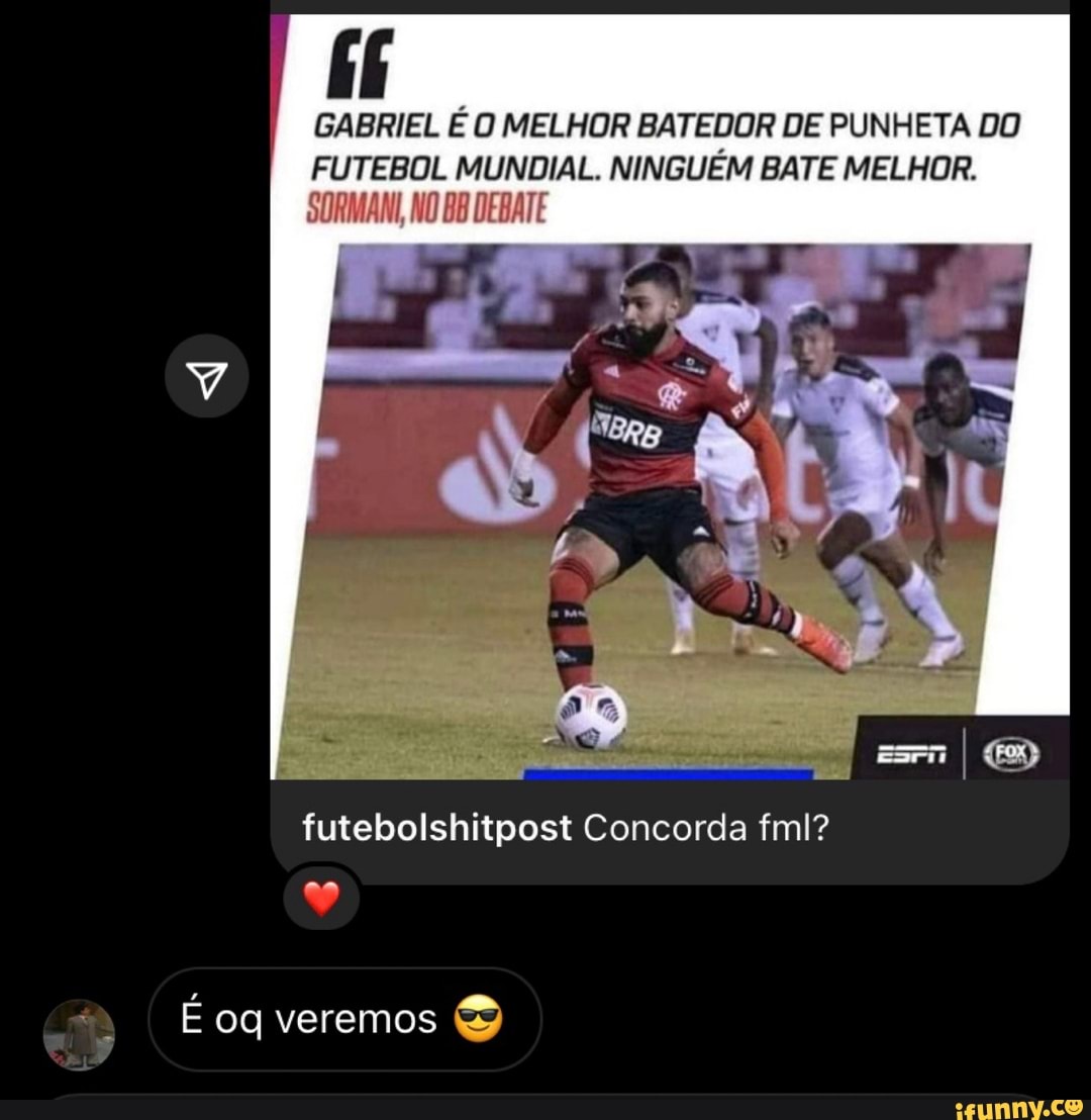 Compilado de shitpost futebolístico