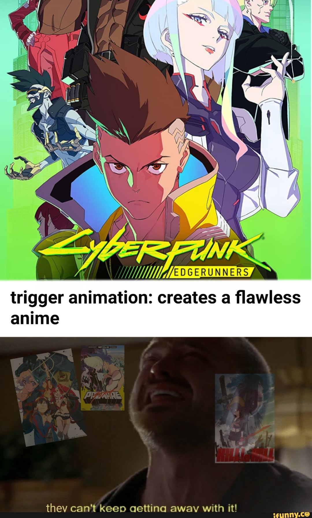 SS trigger animation: creates a flawless anime thev can't keep