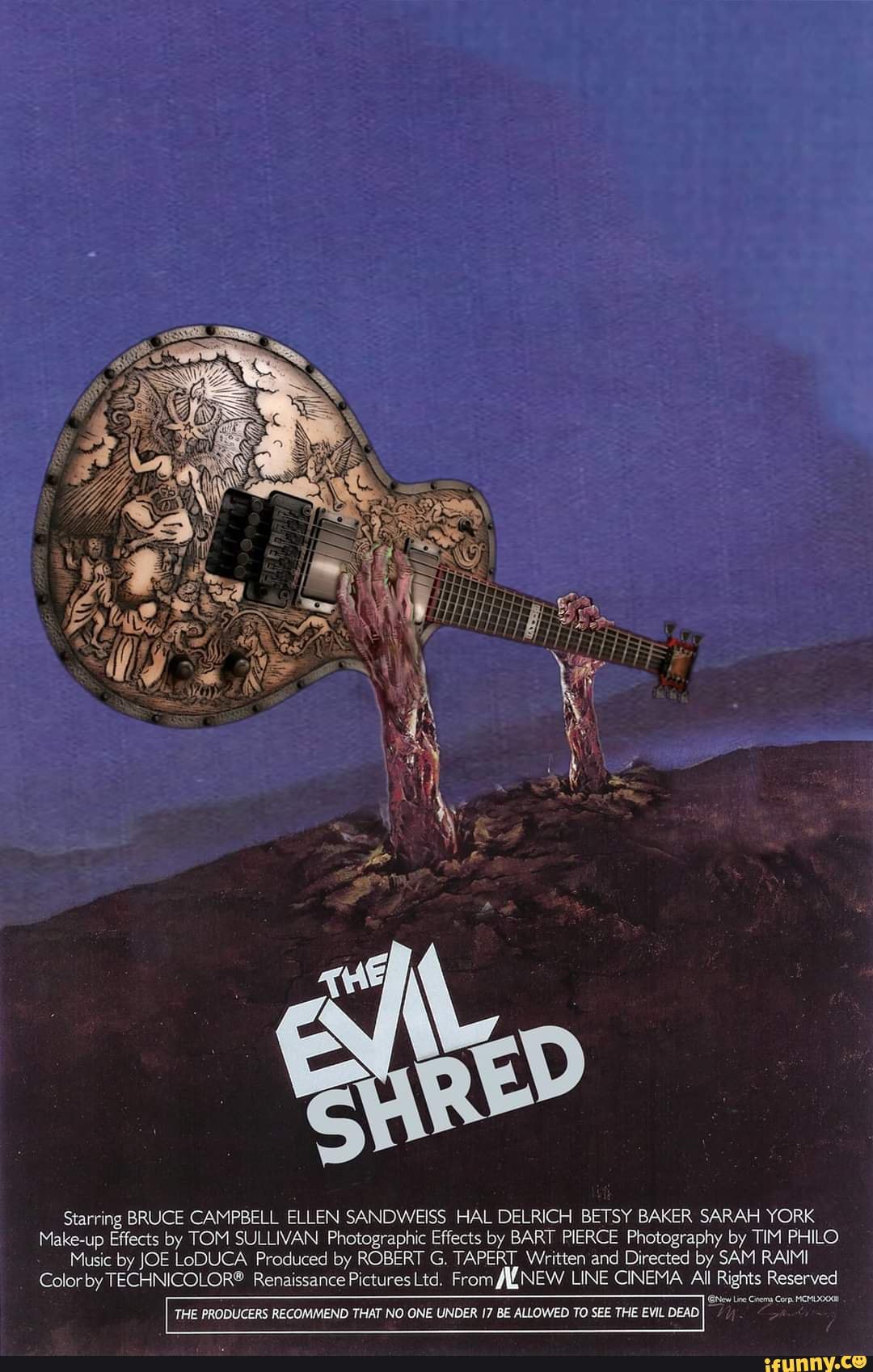  The Evil Dead : Bruce Campbell, Ellen Sandweiss, Hal