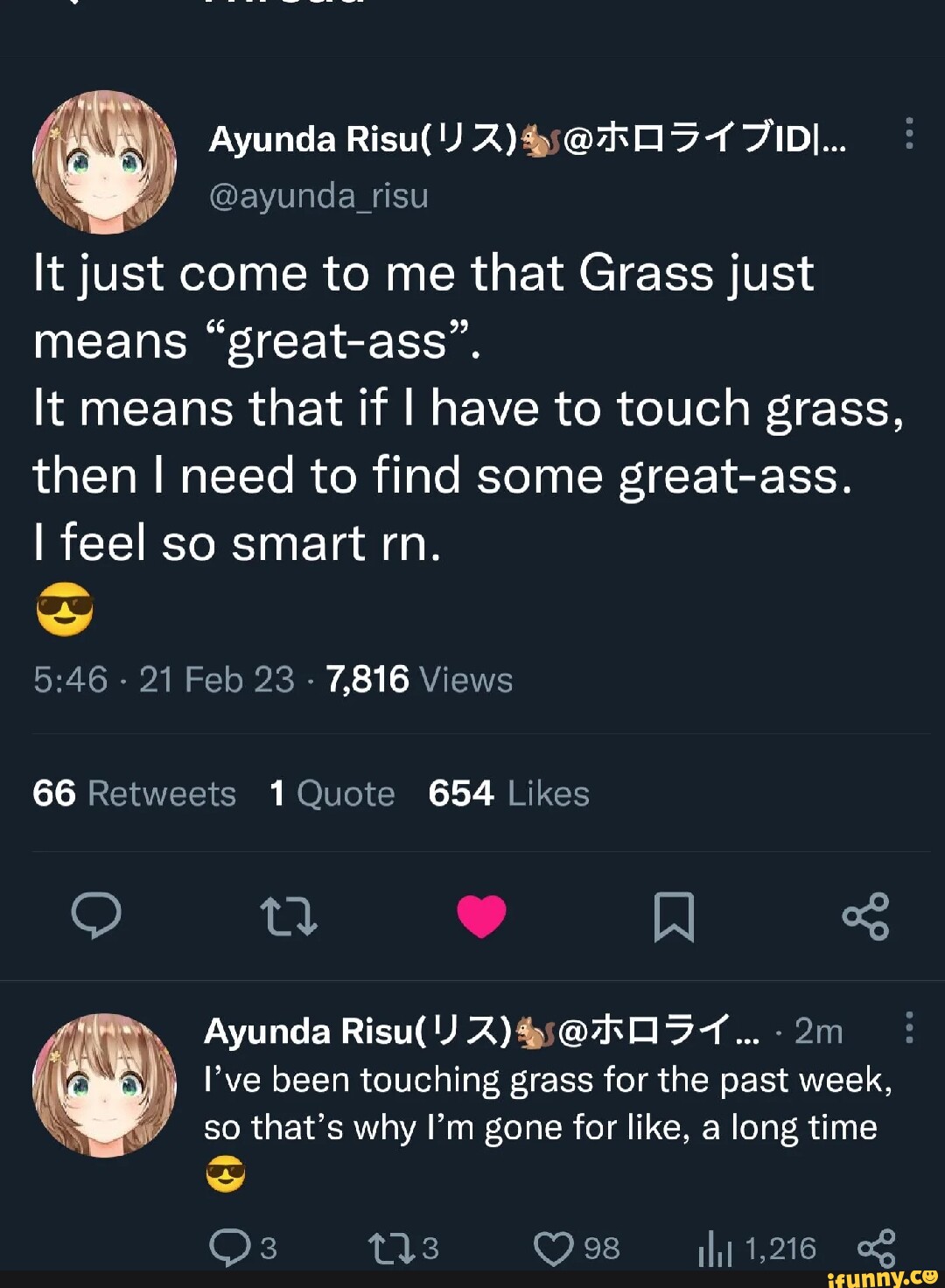 Go Touch Some Grass” Meaning