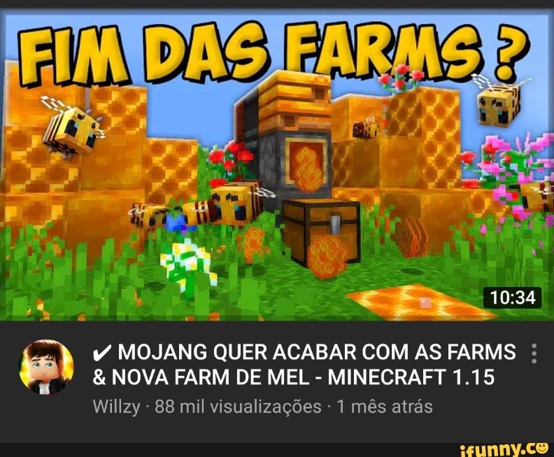 SE EU FALAR O VÍDEO ACABA - MINECRAFT 