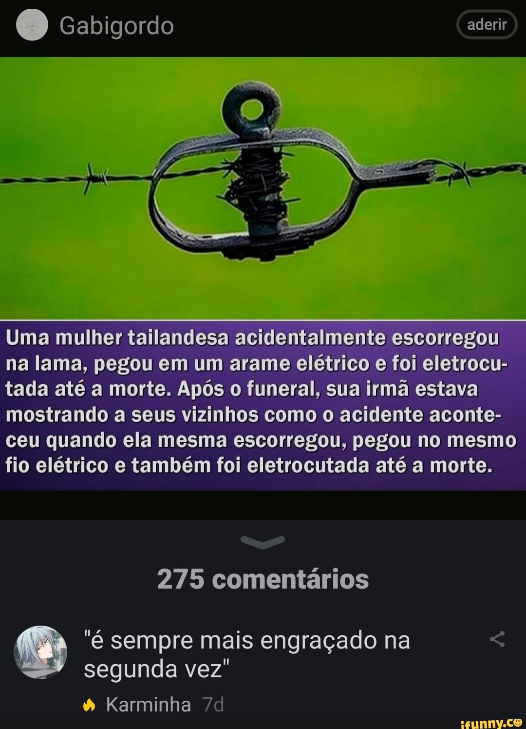 Memes de imagem jYKFN0199 por Gabigool: 2 comentários - iFunny Brazil