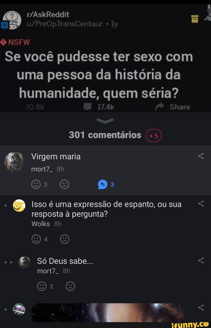 você sabe o que é NSFW ? 