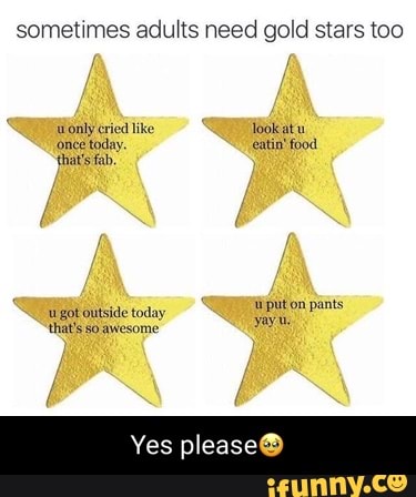 gold star meme