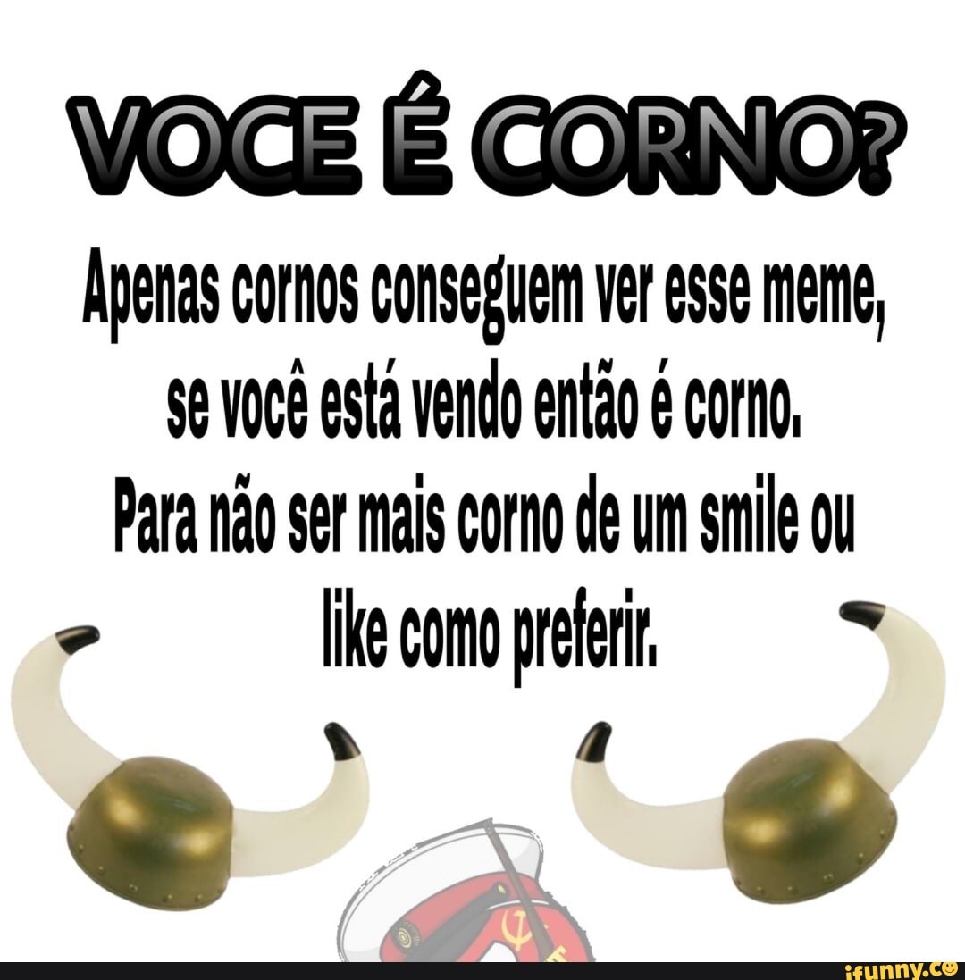 Corninho vendo