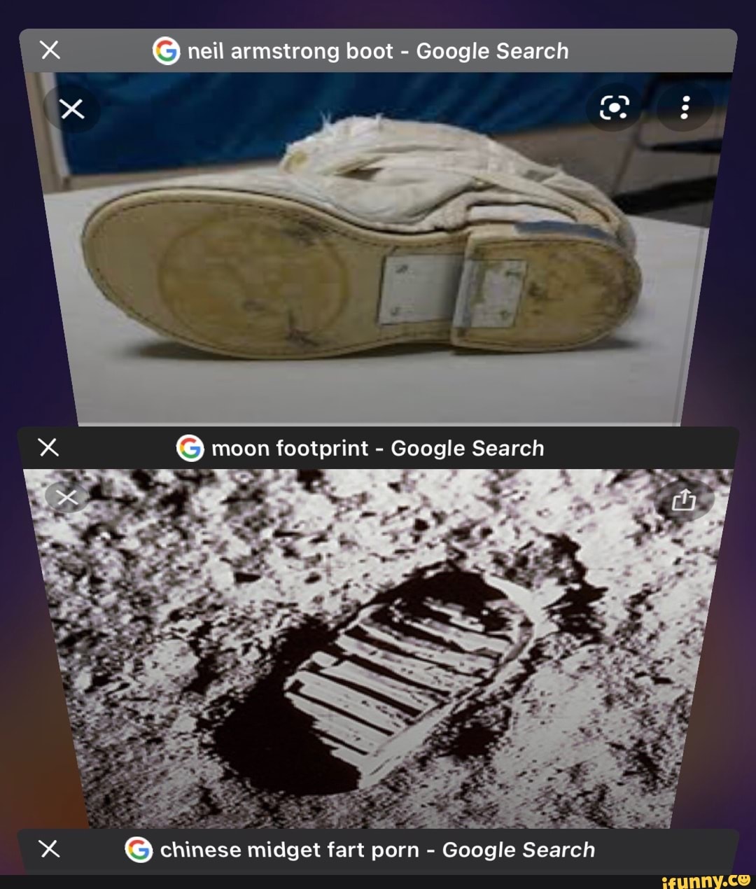 Google Search neil armstrong boot Google Search moon footprint - Google  Search Google Search chinese midget fart porn Google Search - iFunny Brazil