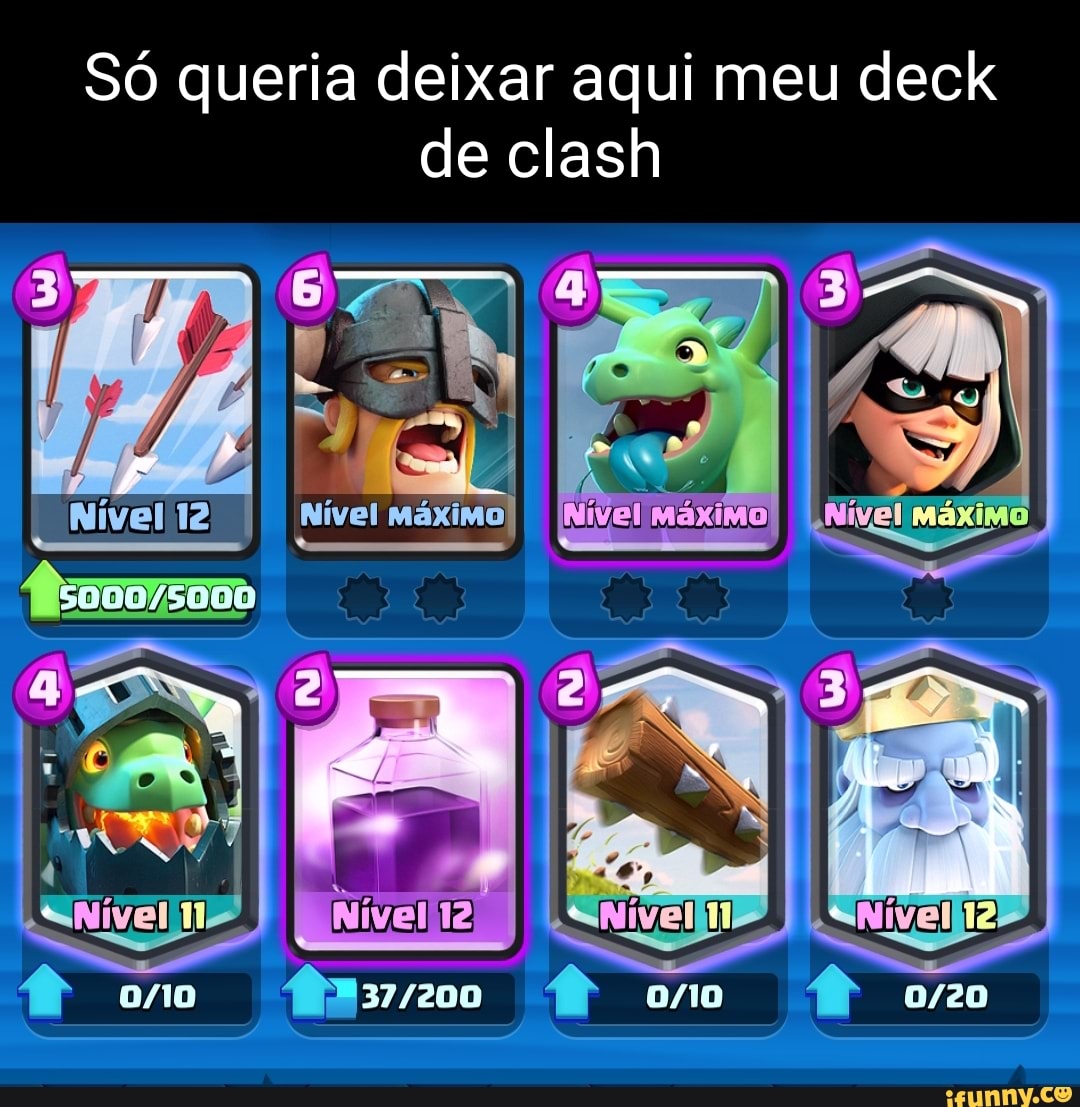 My Best Clash Royale Deck 44 I Copiar deck! Deck Check Rating Ataque Bom  Defesa Monstruoso! Sinergia Bom Versatilidade Bom Pontuação Ruim - iFunny  Brazil