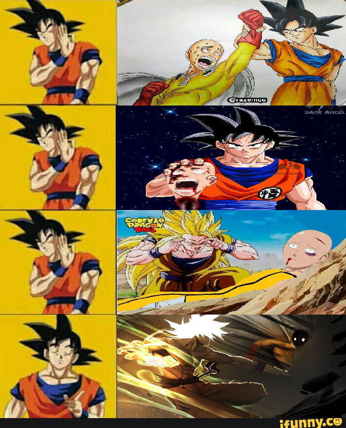 O Goku de preto traz uma vibe diferente. - iFunny Brazil