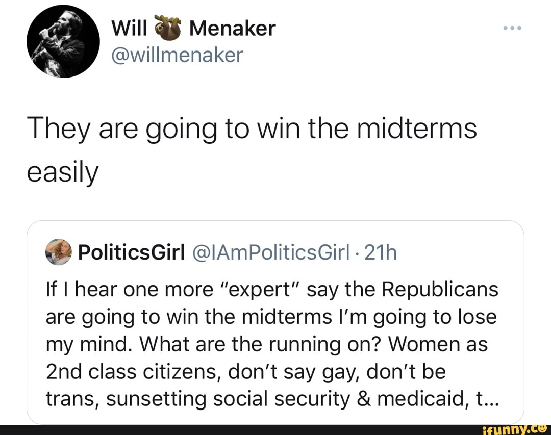 Right after the midterms?!? *GASPS SARCASTICALLY* you don't say! Smh. Wake  up you pawns. They use you for votes. They do not actually CARE…