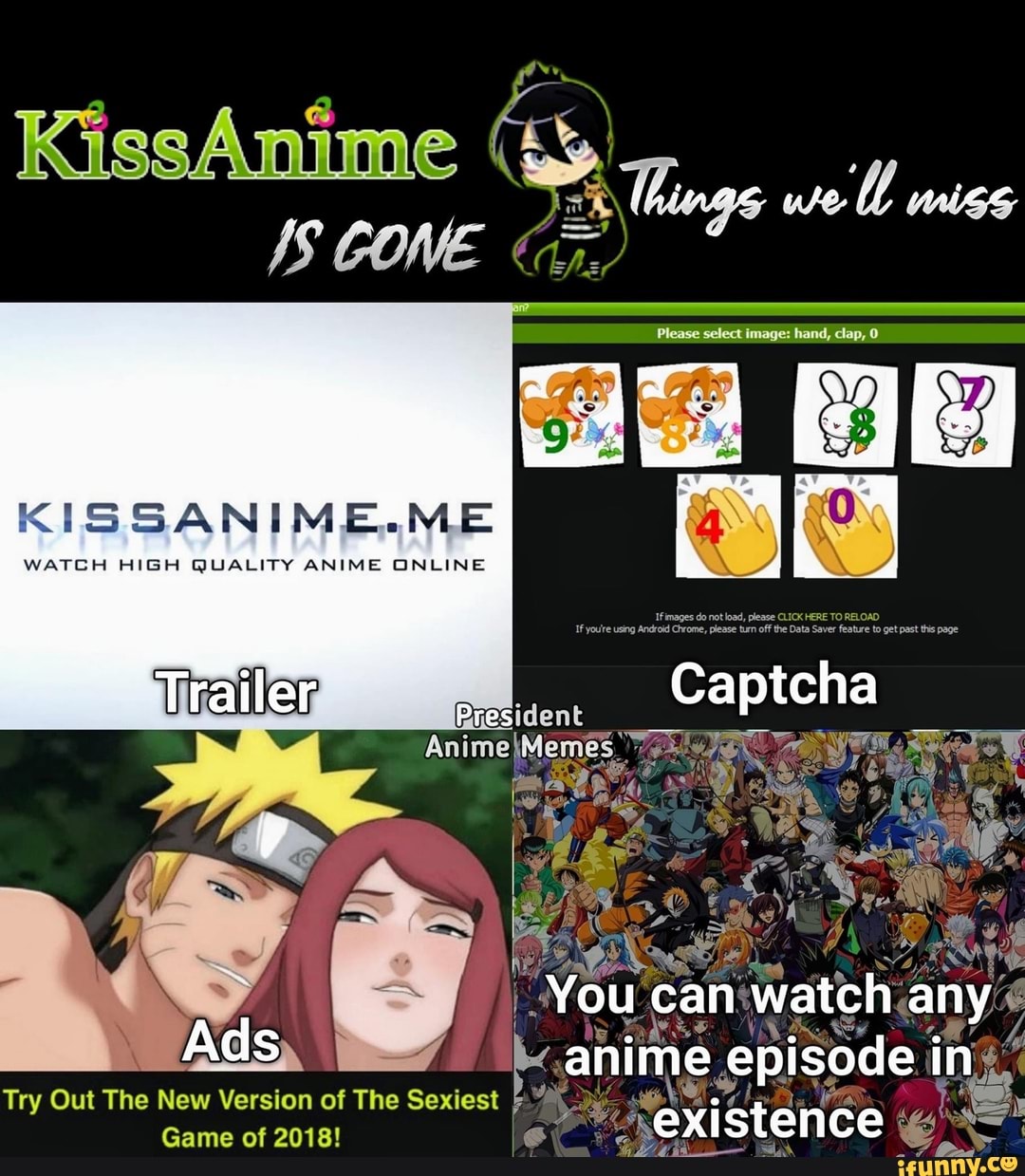 Trying to dodge kissanime viruses like : r/Animemes