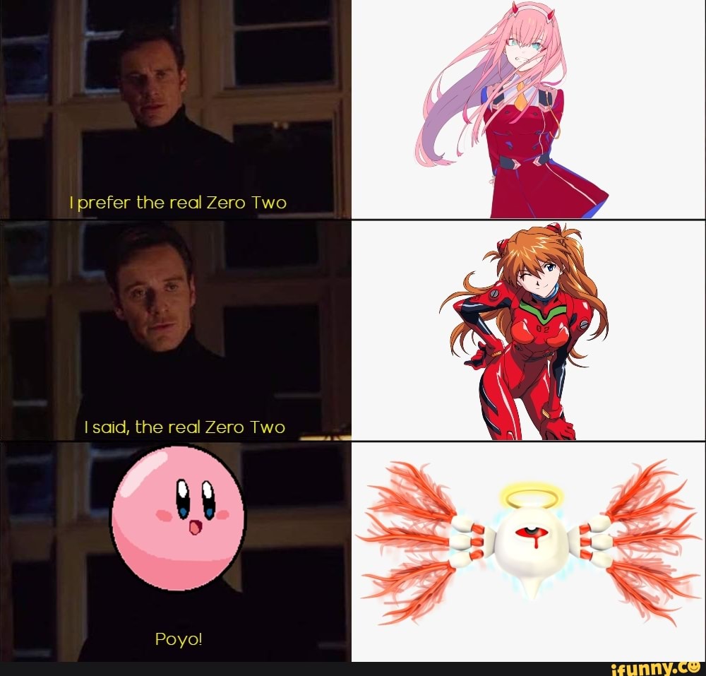 Prefer the real Zero Two said, the real Zero Two Poyol - iFunny Brazil