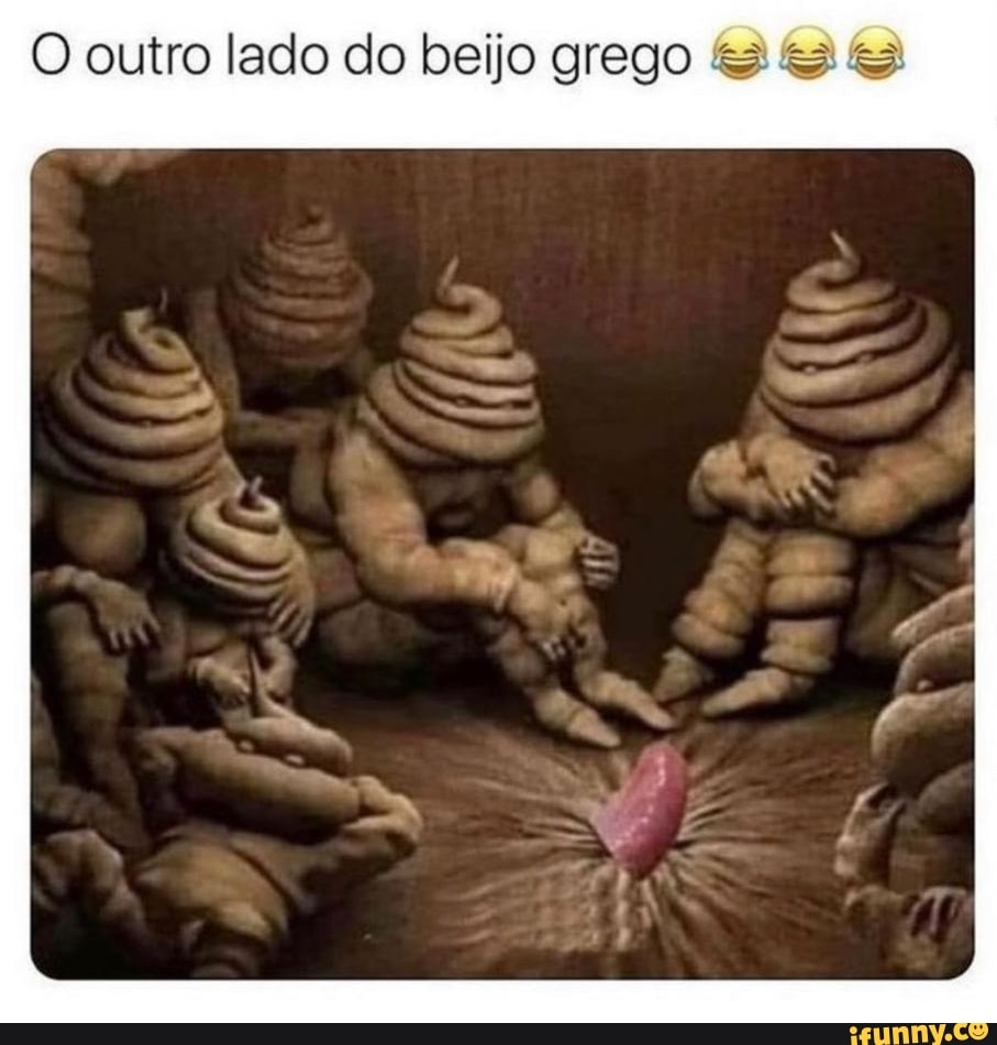 O outro lado do beijo grego - iFunny Brazil