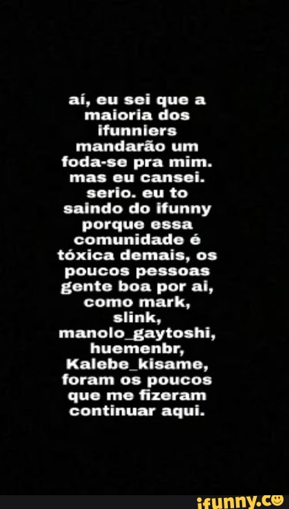 Acabei de bater 1500 dias no ifunny Depositem seus foda-se pe são