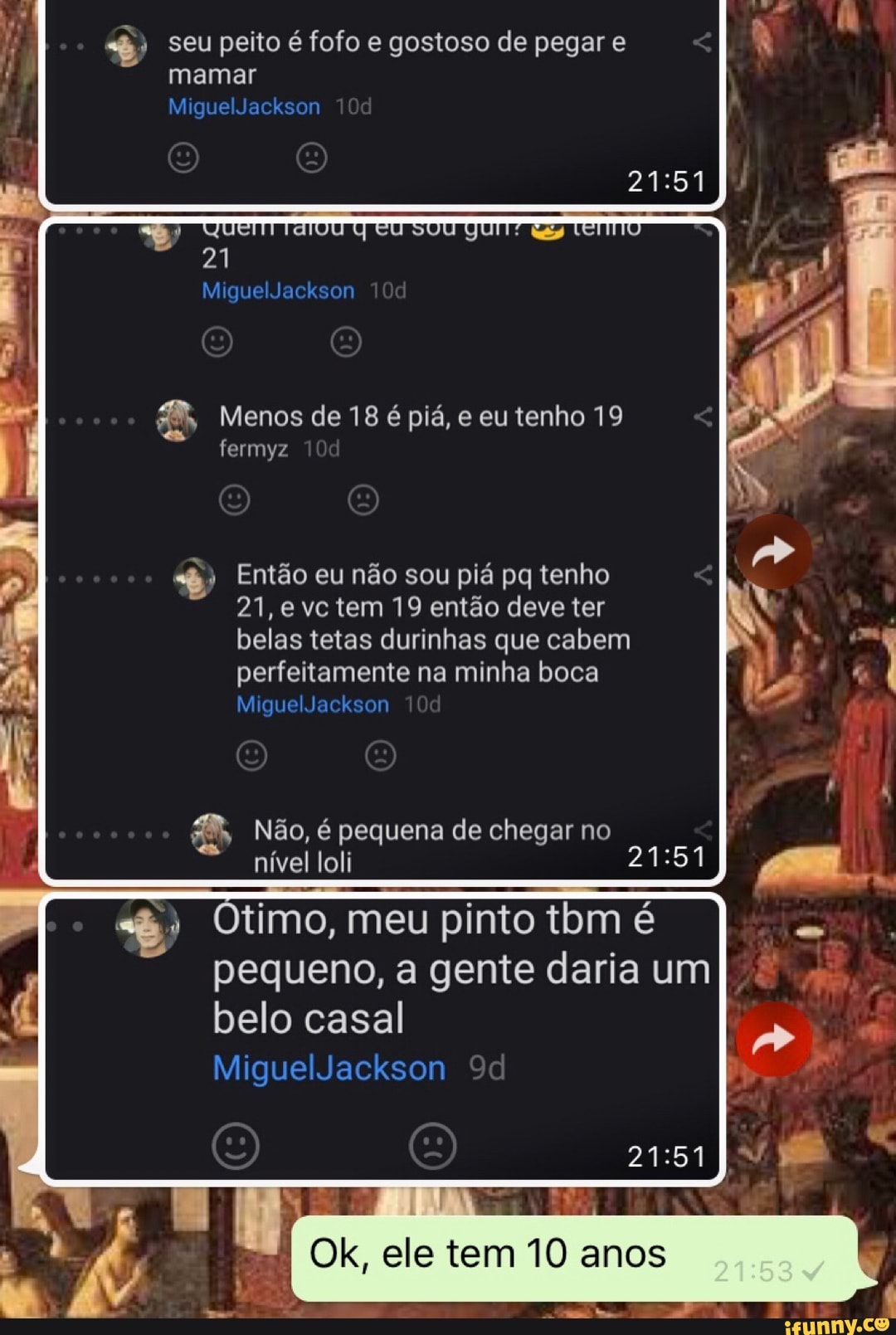 Seu peito é fofo e gostoso de pegar e mamar fermyz ESA Menos de 18 é