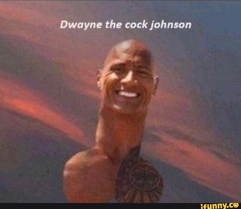 Hello, I decided to draw Dwayne The Rock Johnson - iFunny Brazil