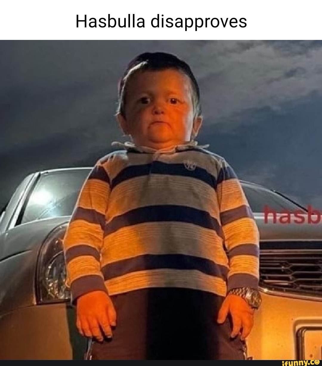 Hasbulla disapproves - iFunny Brazil